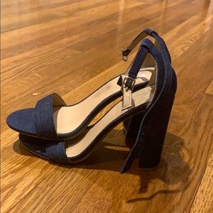 Denim heels!
